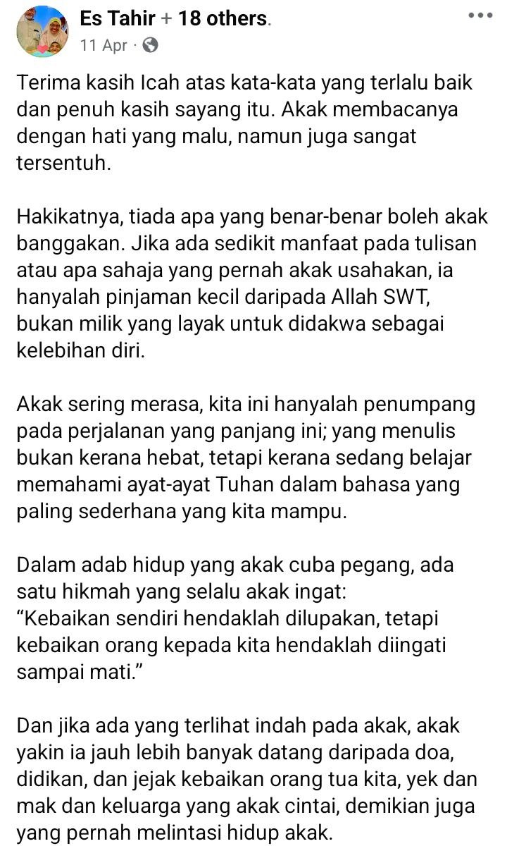 Testimoni 1