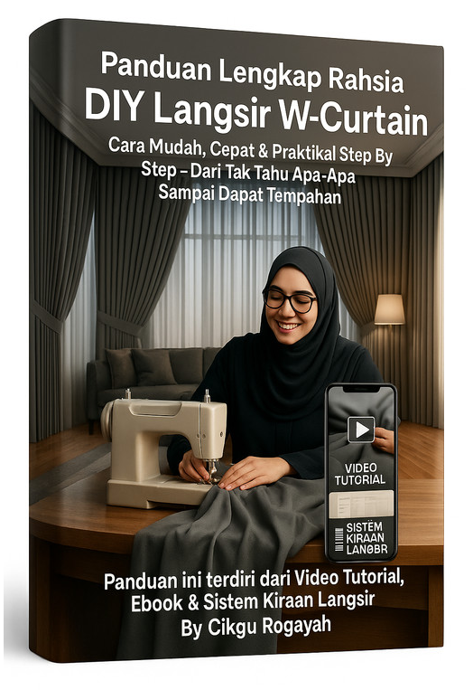 Membership - Panduan Lengkap Rahsia DIY Langsir W-Curtain - 2 Tahun